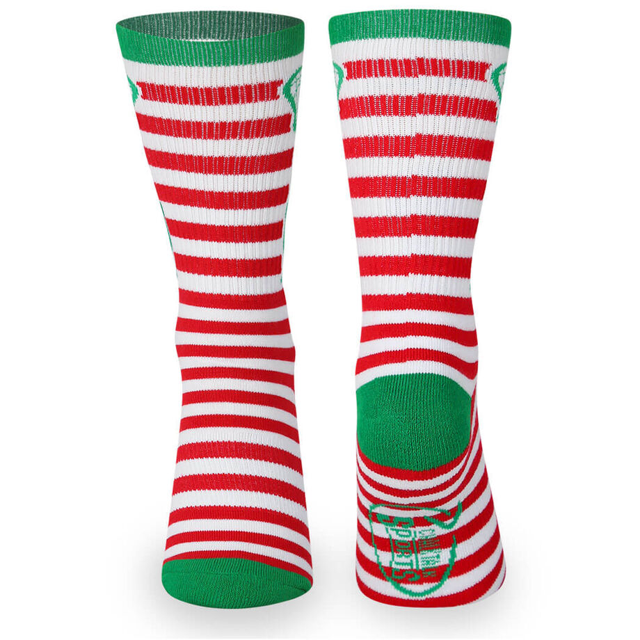 Retro Crossed Sticks Lacrosse Woven Mid-Calf Socks Multiple Colors Retro Crossed Sticks Lacrosse Woven Mid-Calf Socks Multiple Colors